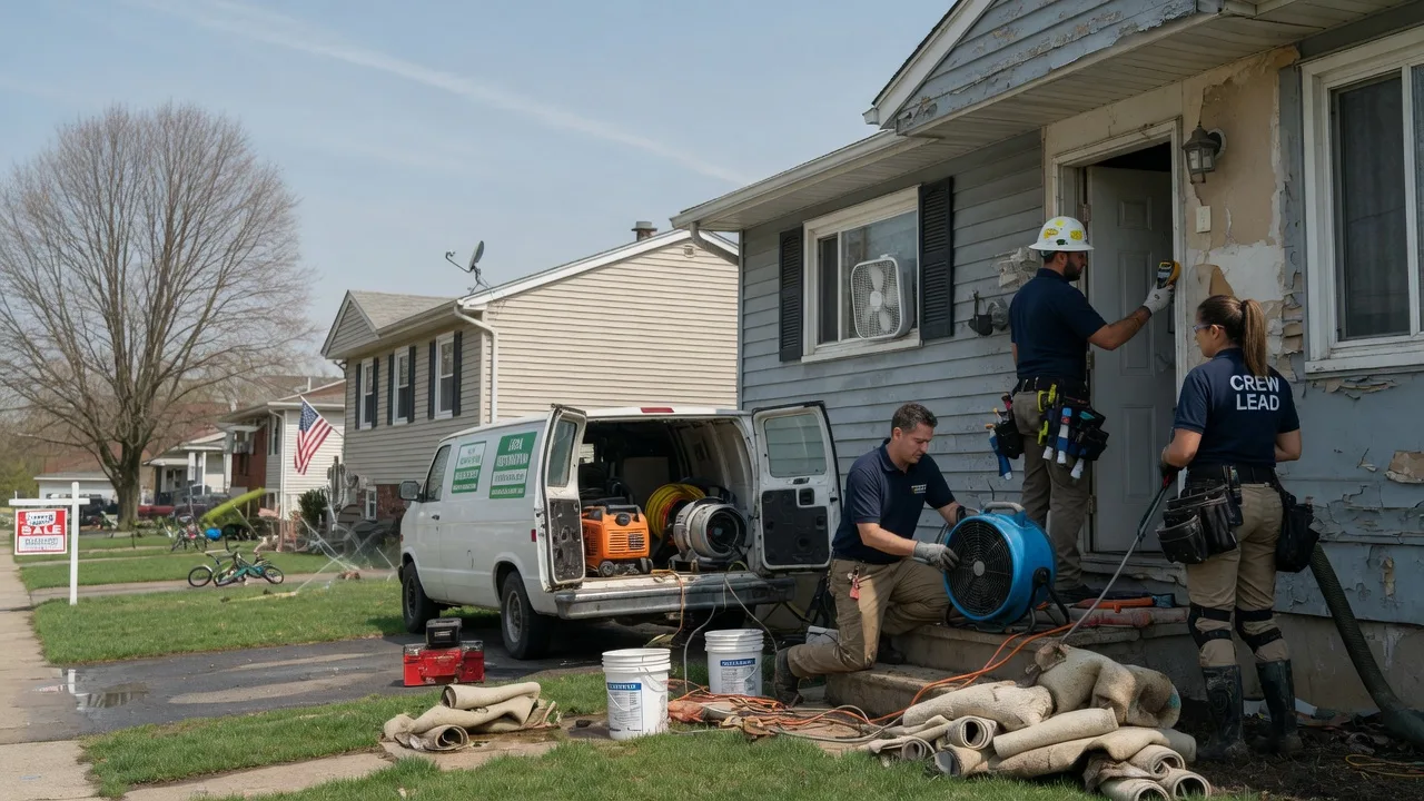 Flood Cleanup in Pingree Grove, IL near me
